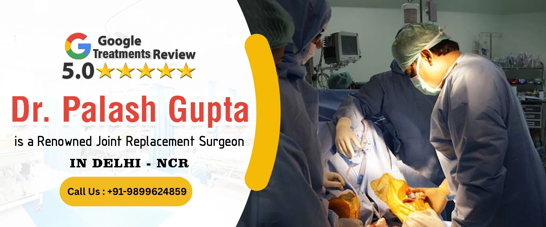 best joint replacement surgeon in delhi